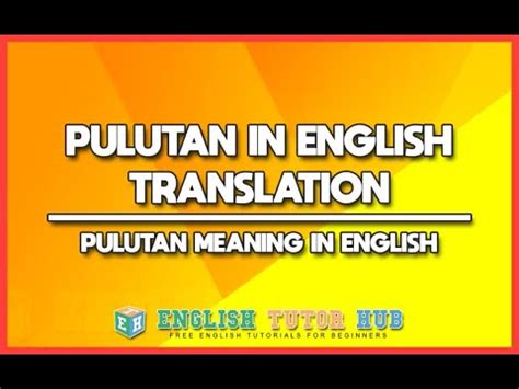 ulutan meaning in english|Pulutan in English .